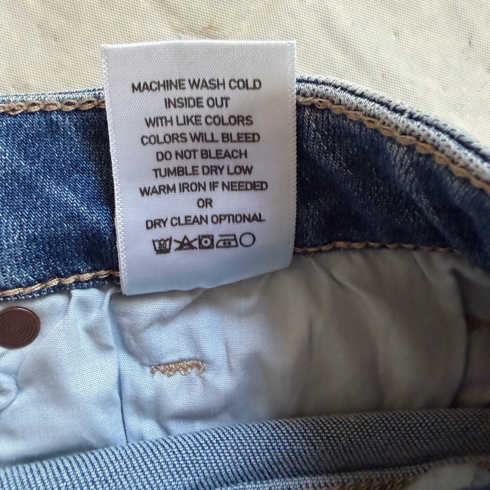 New Mica High Rise Wide Cuffed Leg Jeans 29 - Picture 10 of 11